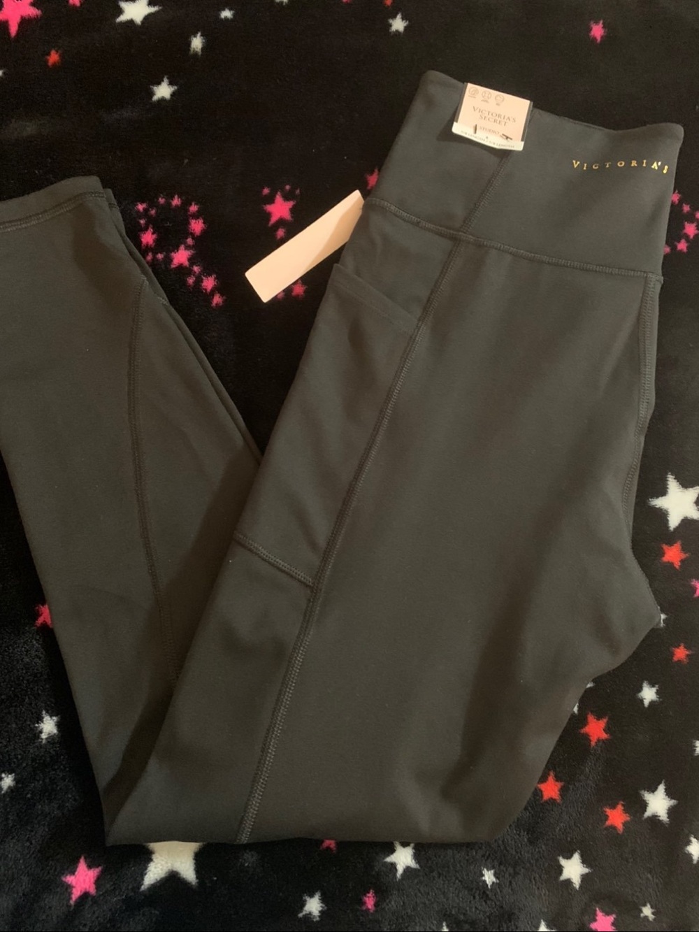 Victorias Secret studio Black  Leggings